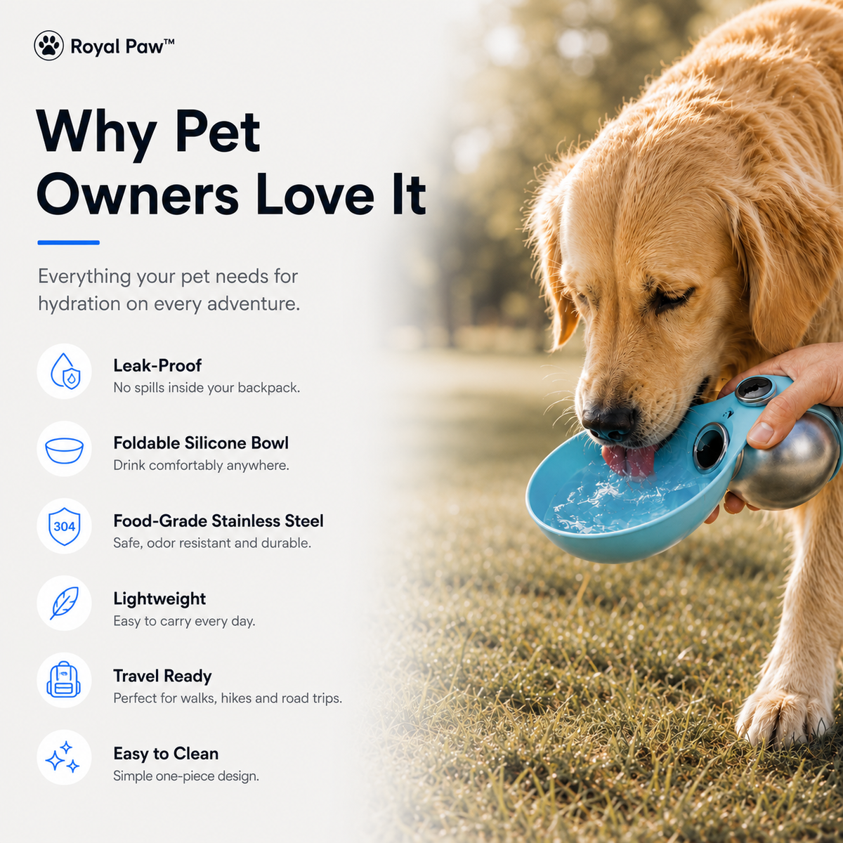 Portable Pet Water Bottle