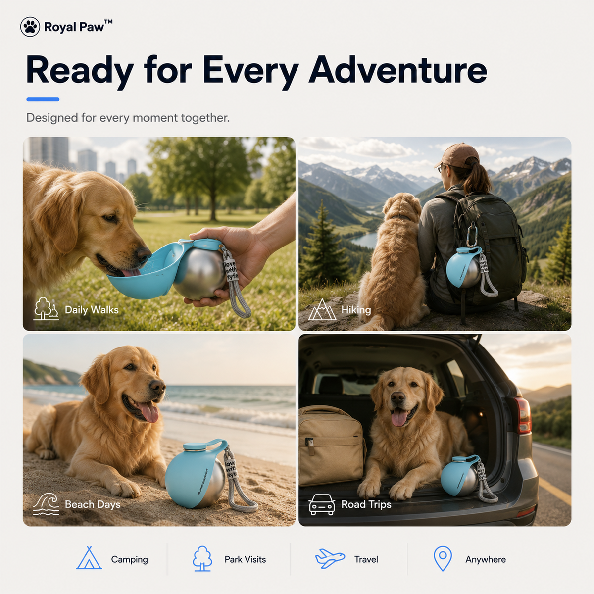 Portable Pet Water Bottle