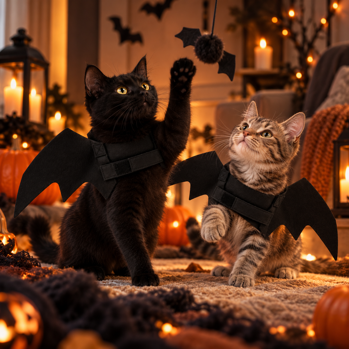 Bat Wings Cat Costume