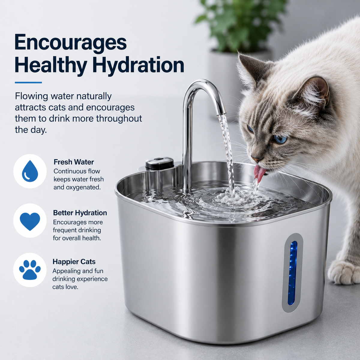 Cat Water Fountain